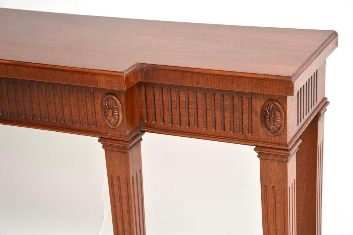 Large Antique Georgian Style Console Table For Sale 3