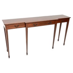 Large Antique Georgian Style Console Table
