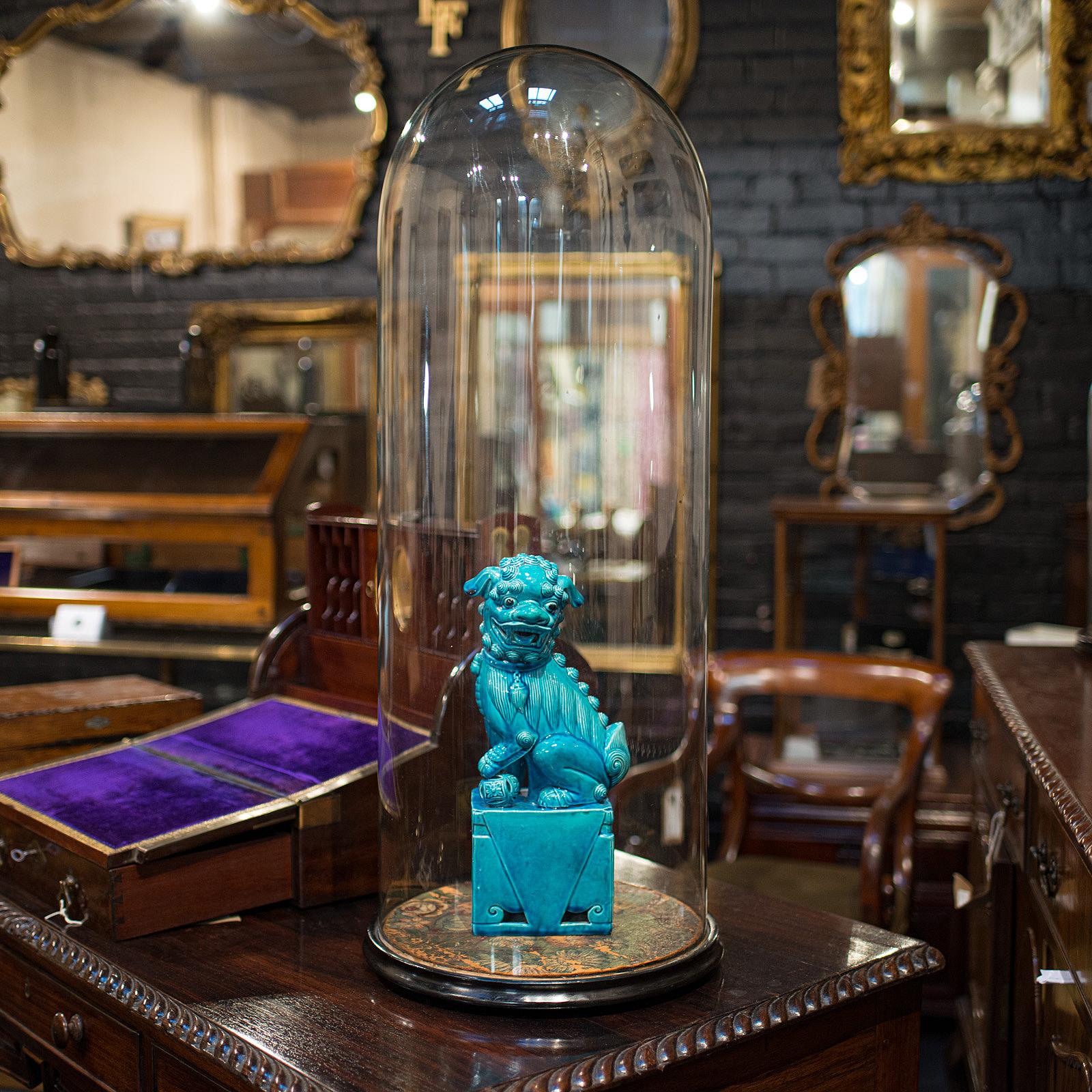 Large Antique Glass Display Dome, English, Taxidermy, Showcase, Victorian, 1900 In Good Condition In Hele, Devon, GB