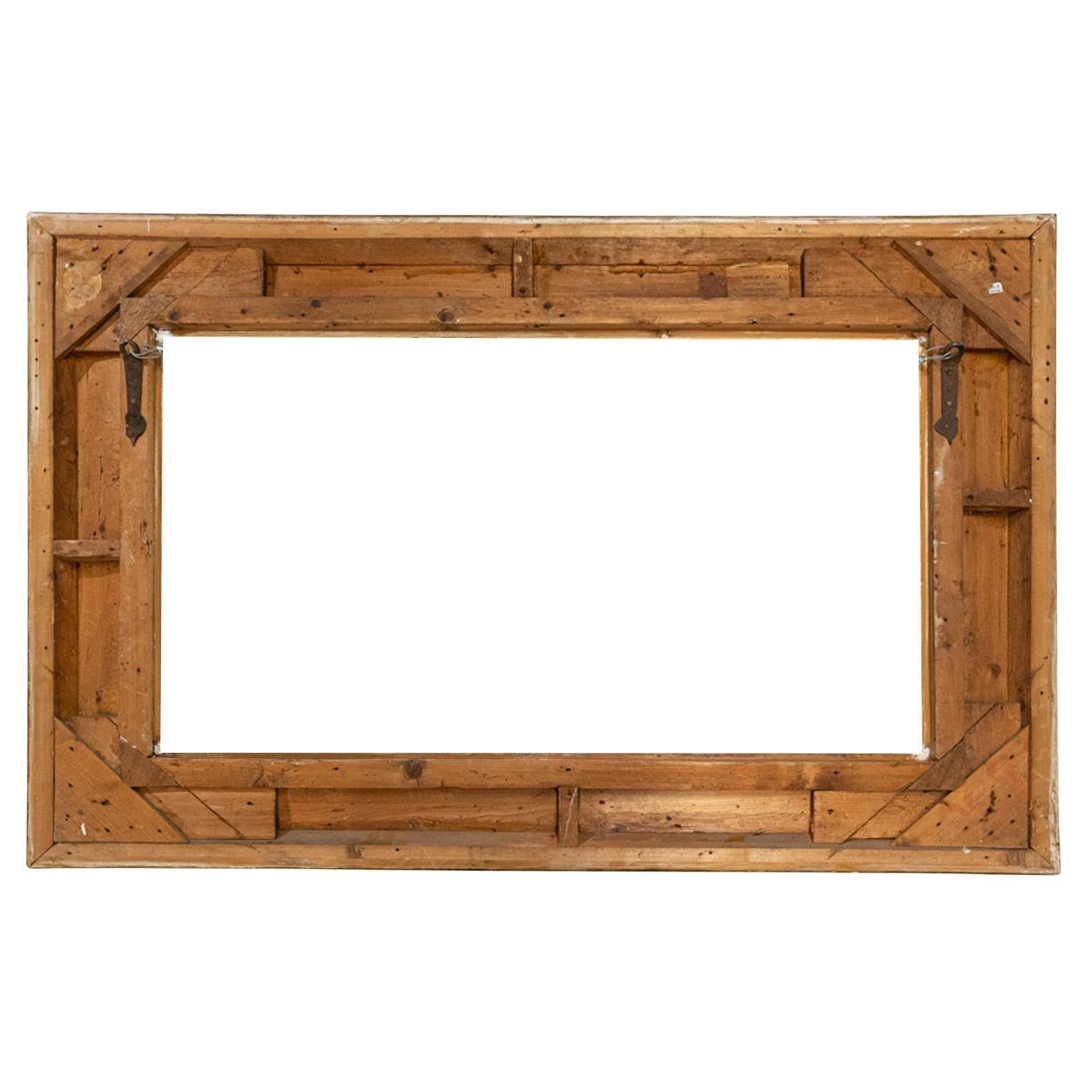 O/6498 - Large rich golden frame, perfect for a mirror or for an important painting.
For a mirror it's better to mount by Yourself, due to transport problems : on request I can do, however.
It's very elegant: it can occupy a wall with its elegance