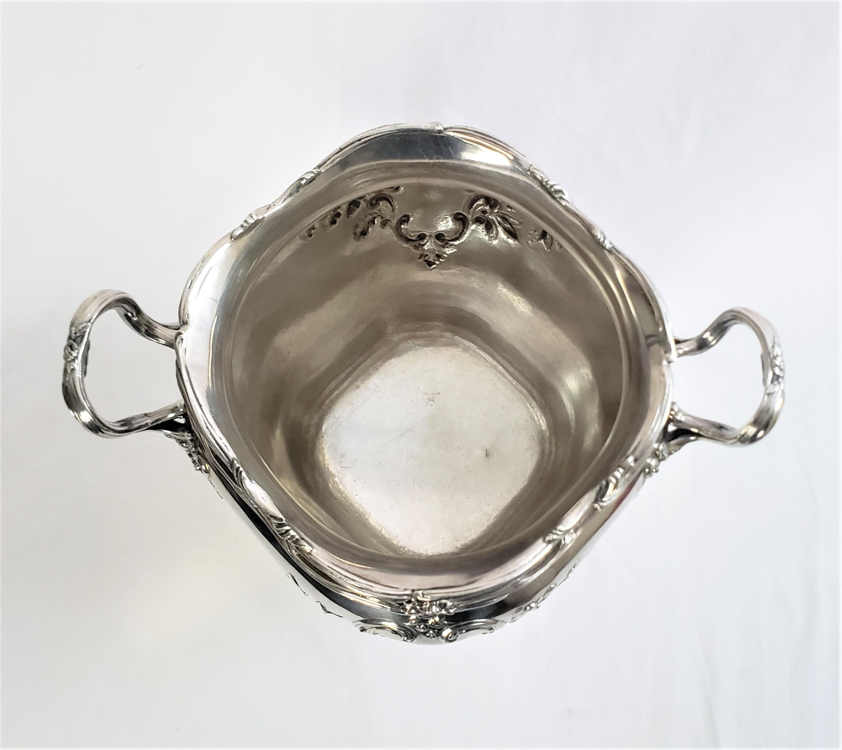 Large Antique Gorham Sterling Silver Champagne Bucket or Wine Chiller 2