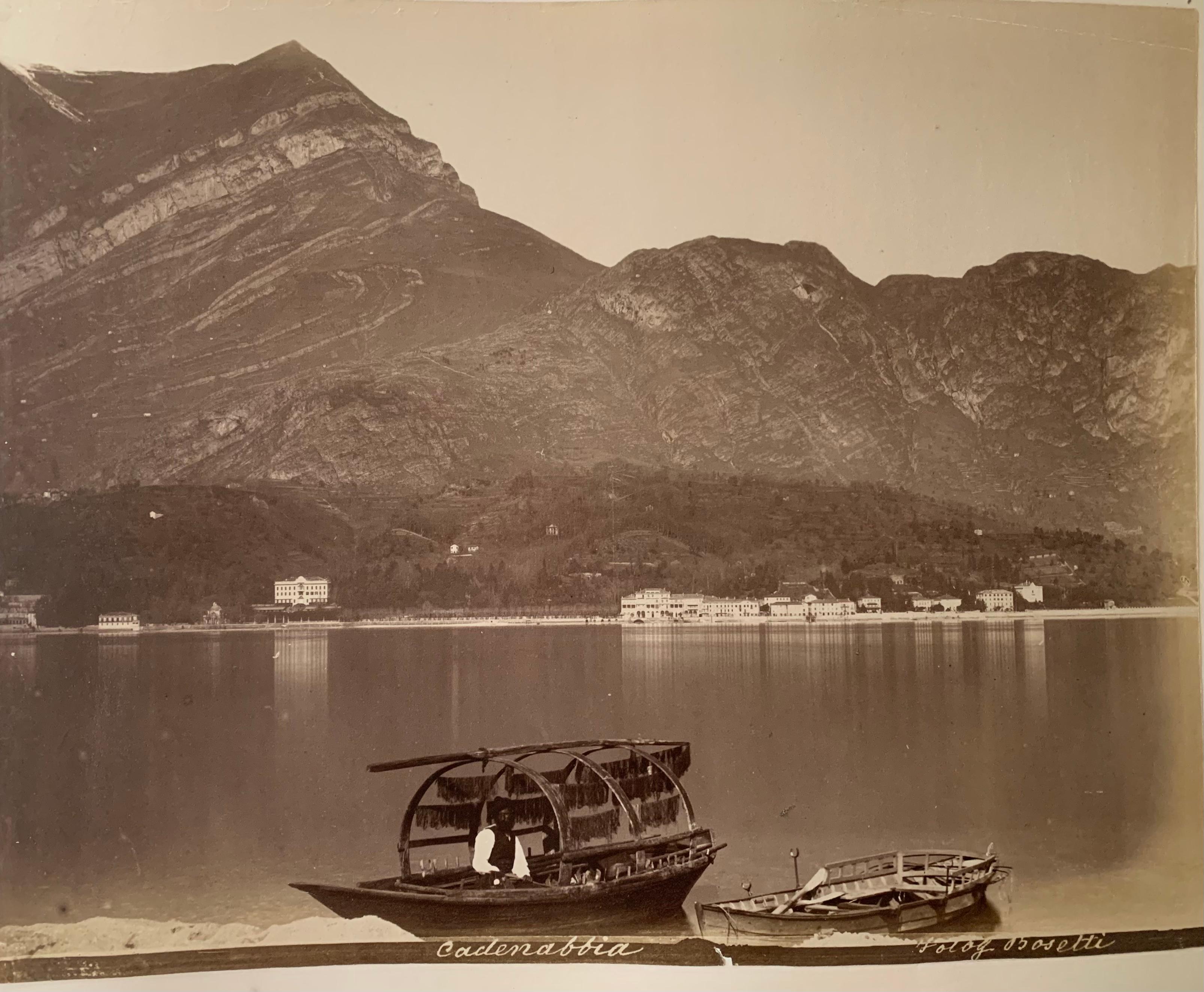 Large Antique Grand Tour Travel Photography Album by Bosetti, X., L.P. Et Al For Sale 7