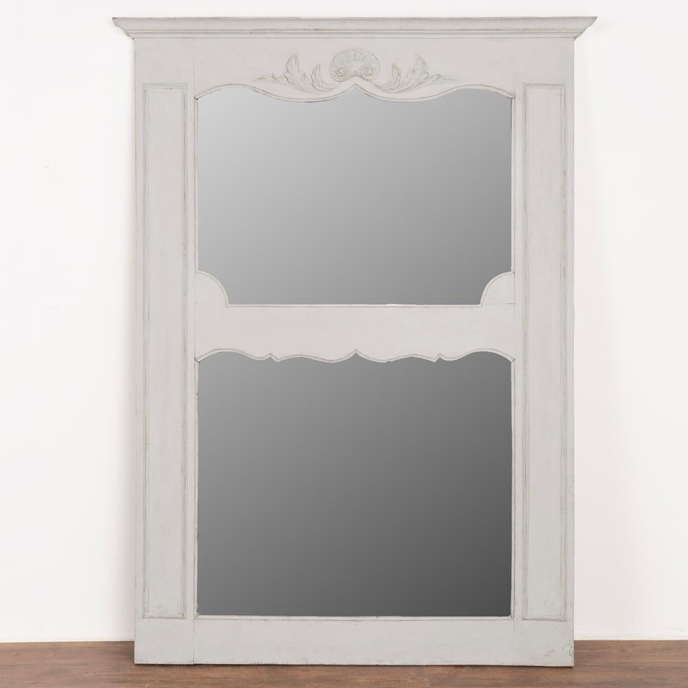 grey painted mirrors