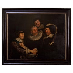 Large antique group portrait