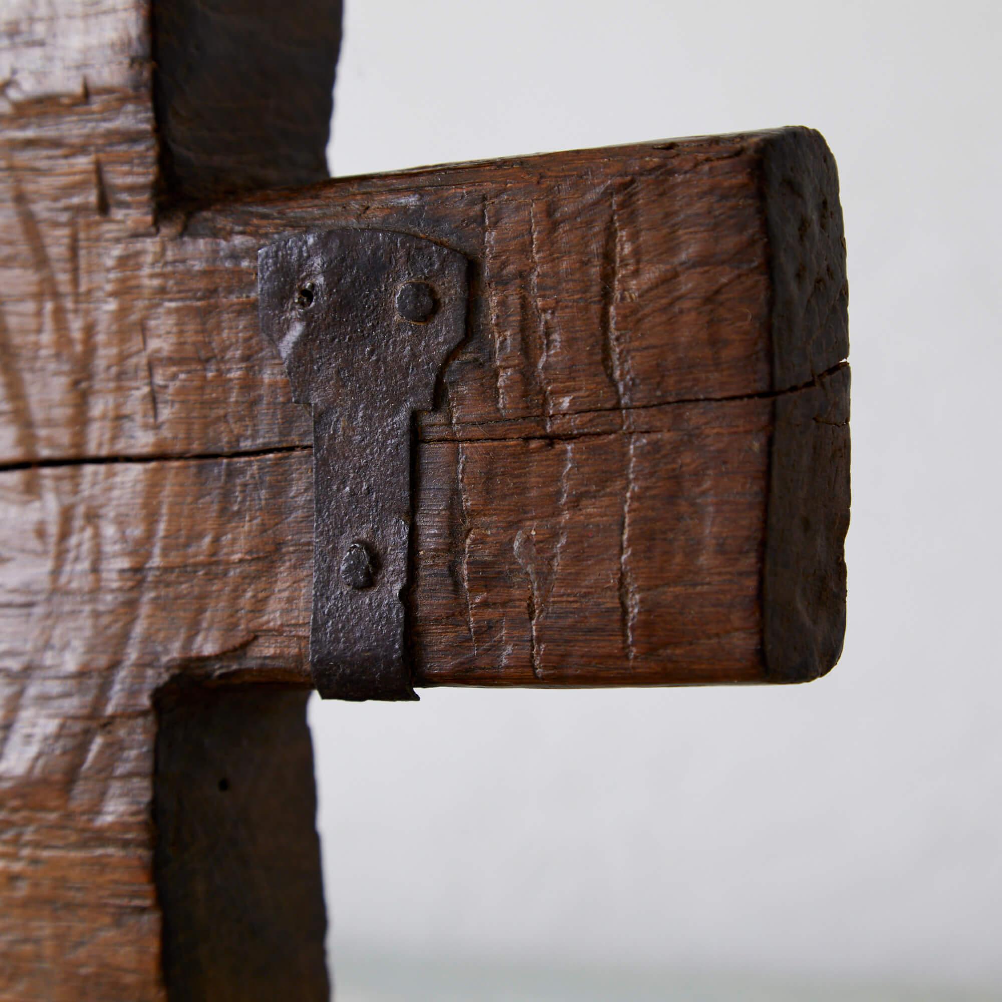 Grand peigne en chanvre ancien en vente 1