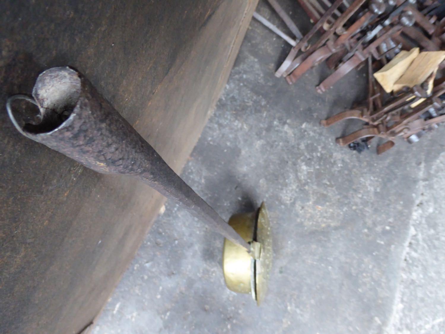 Large Antique Hot Water Bottle  Bed Pan In Good Condition For Sale In Soest, NL