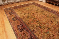 Antique Indian Agra Rug. Size: 11 ft x 17 ft 8 in