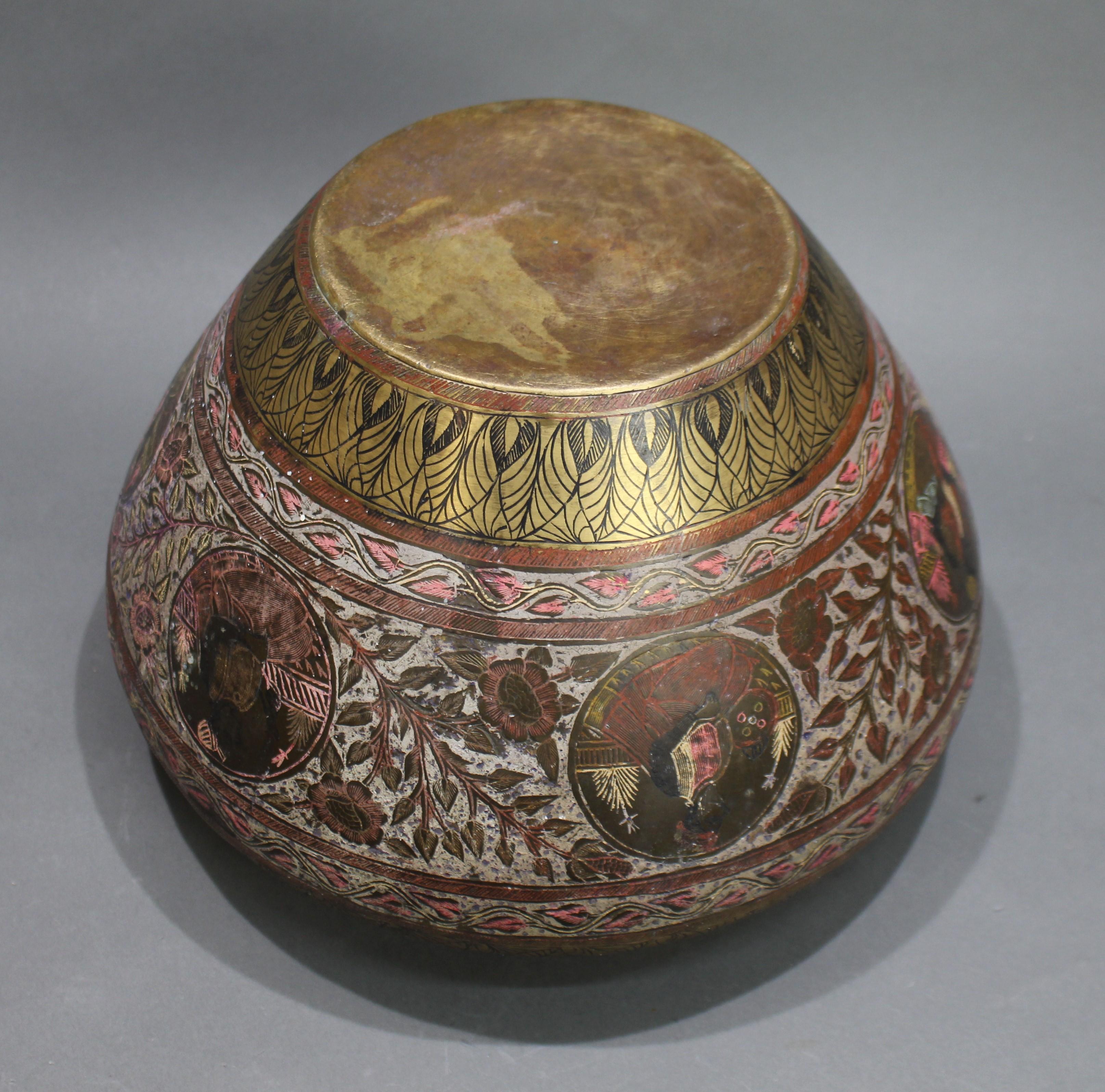 india brass bowl