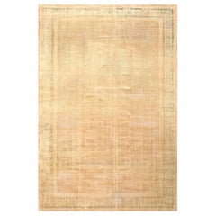 Large Antique Indian Rug. Size: 13 ft 3 in x 19 ft 9 in (4.04 m x 6.02 m)