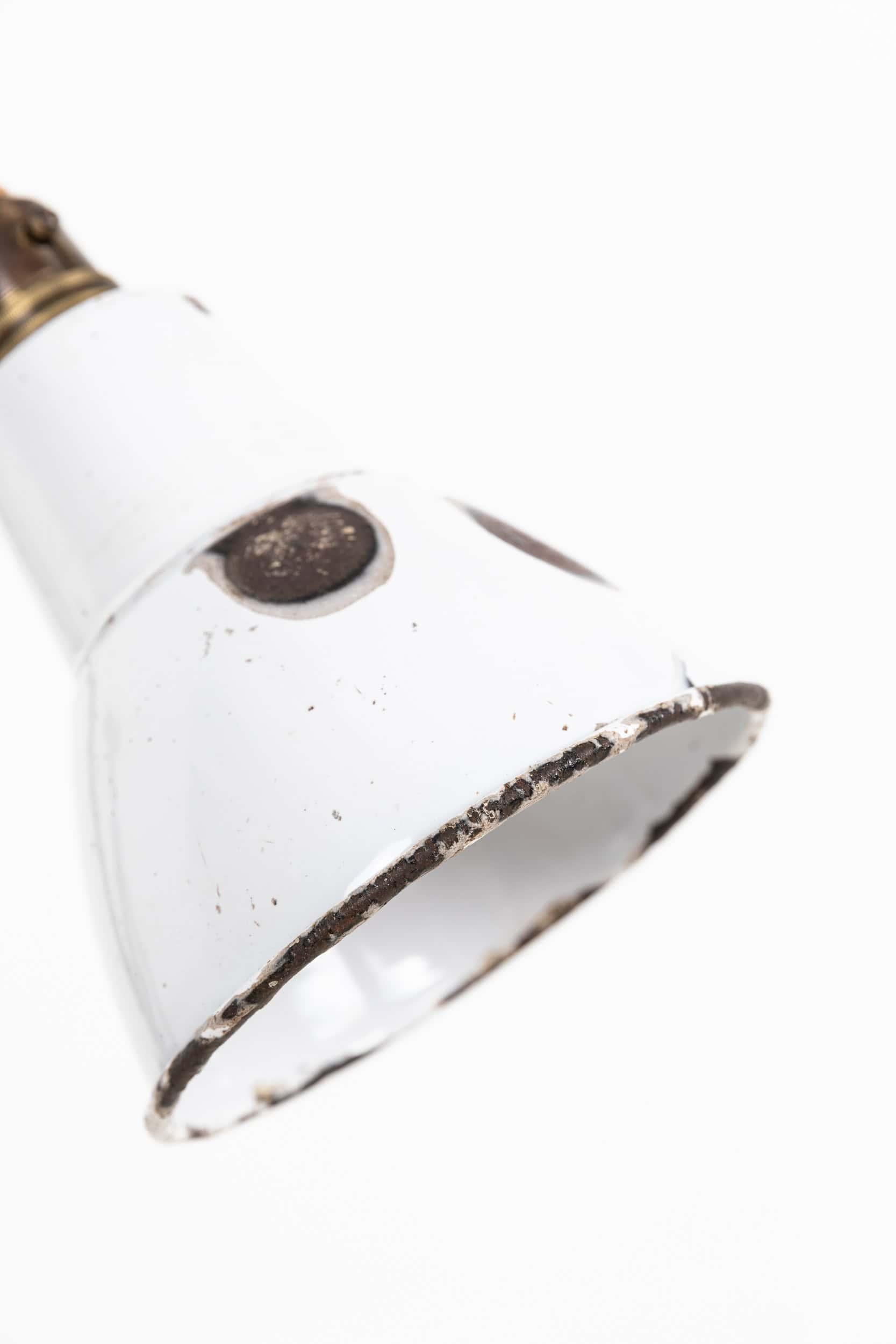 Industriel Grande lampe de bureau industrielle ancienne de Machinist Dugdills Machinist c1910 en vente
