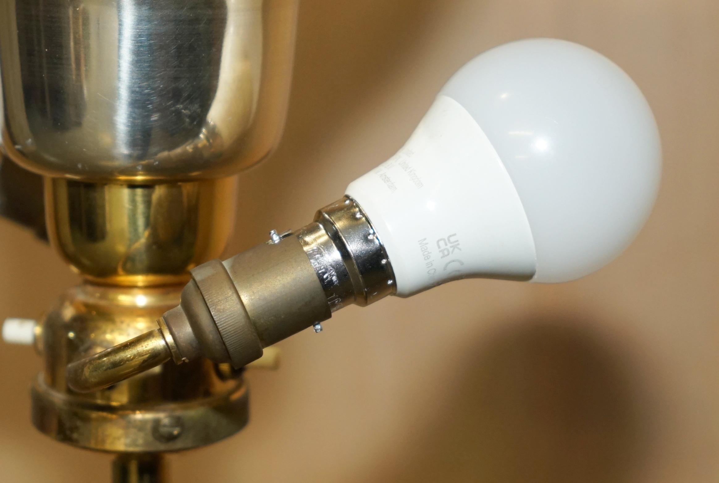 Fait main Grand portail japonais ancien PRINting SCROLL LAMP SOLID MARBLE BASe en vente
