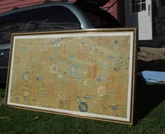Large Antique Japanese Kesi Alter Cloth Tapestry