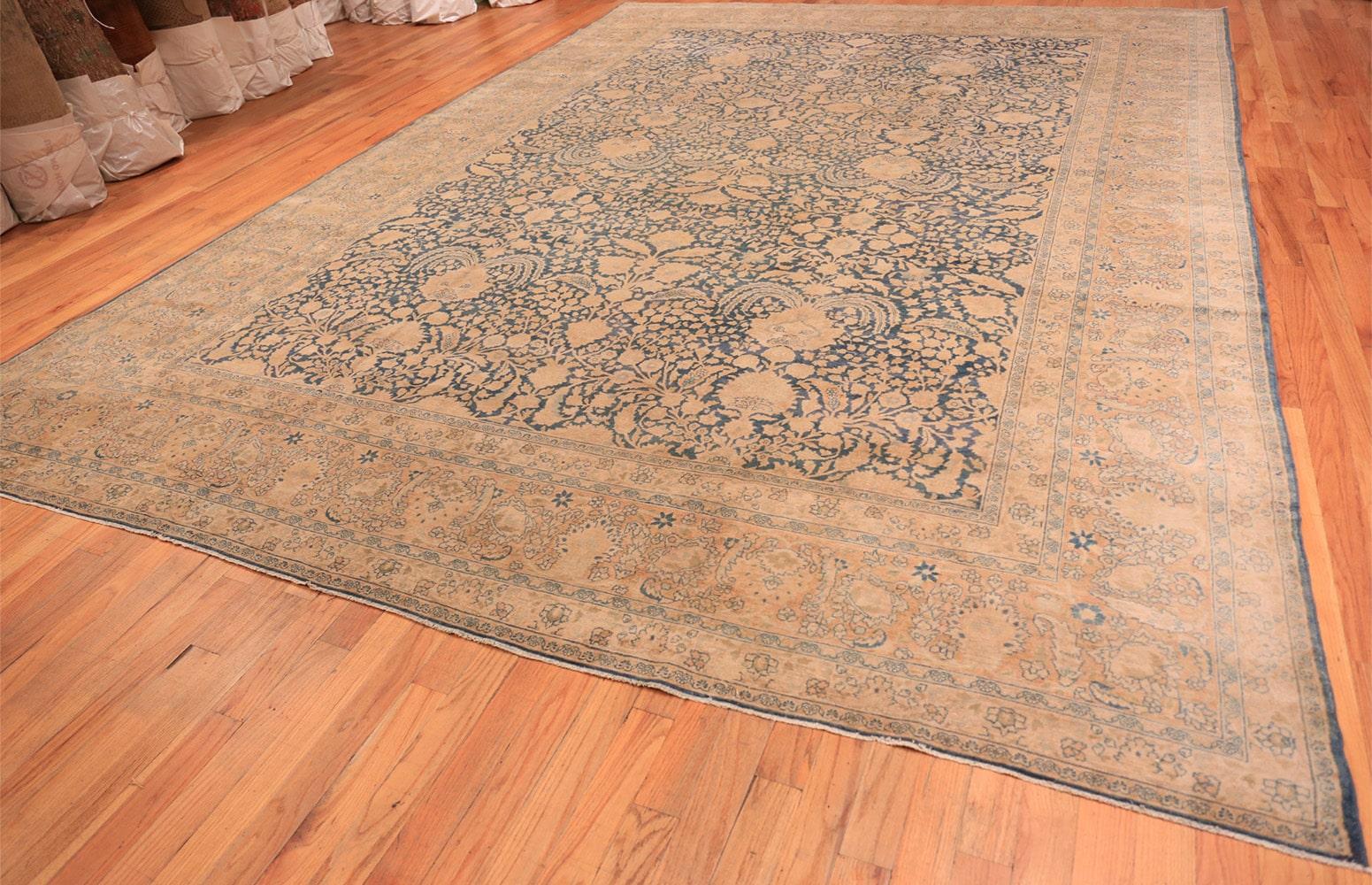 Wool Antique Khorassan Rug. Size: 11 ft 10 in x 17 ft  For Sale