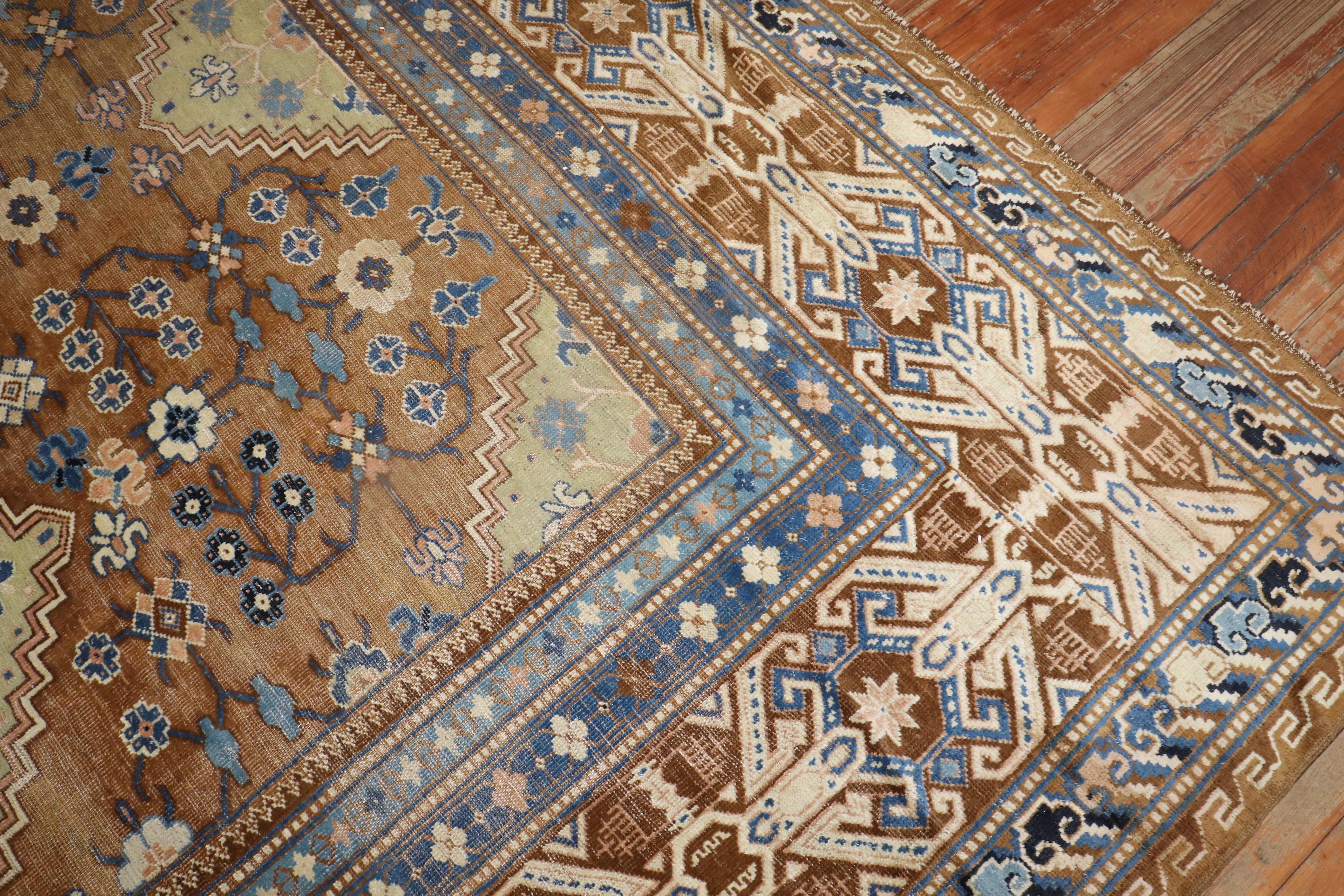 Großer antiker Khotan-Teppich im Angebot 6