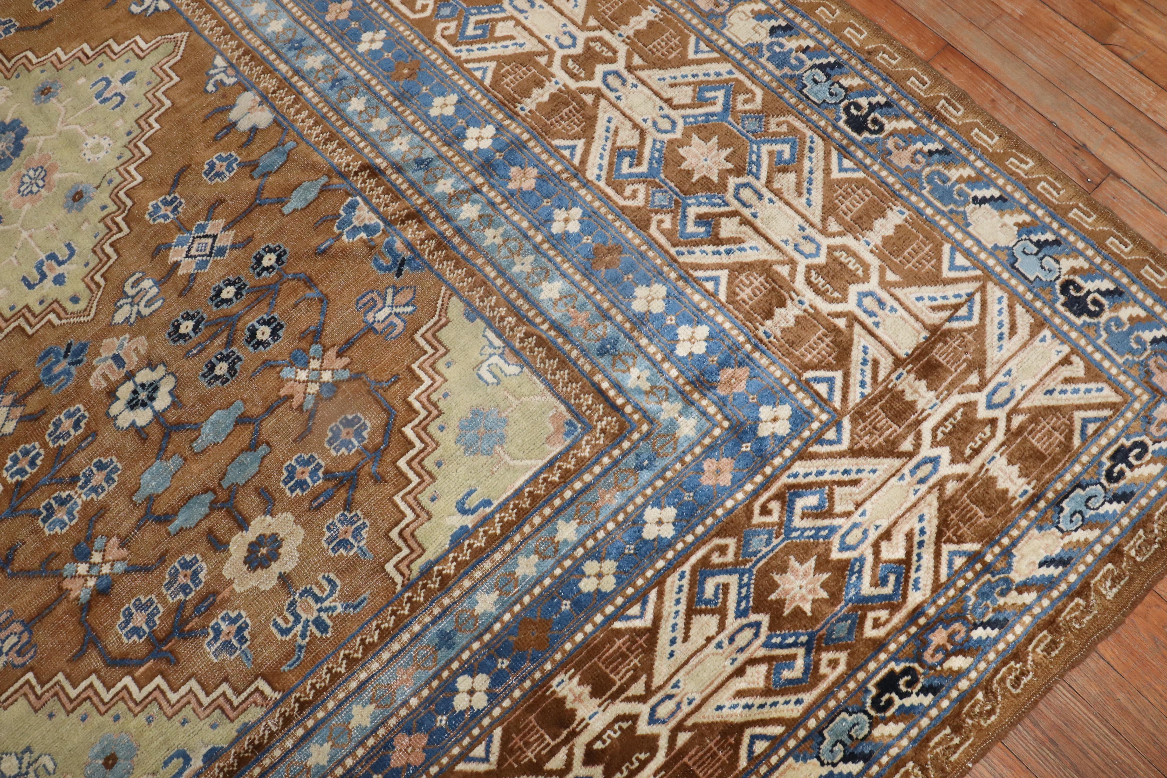 Großer antiker Khotan-Teppich im Angebot 8