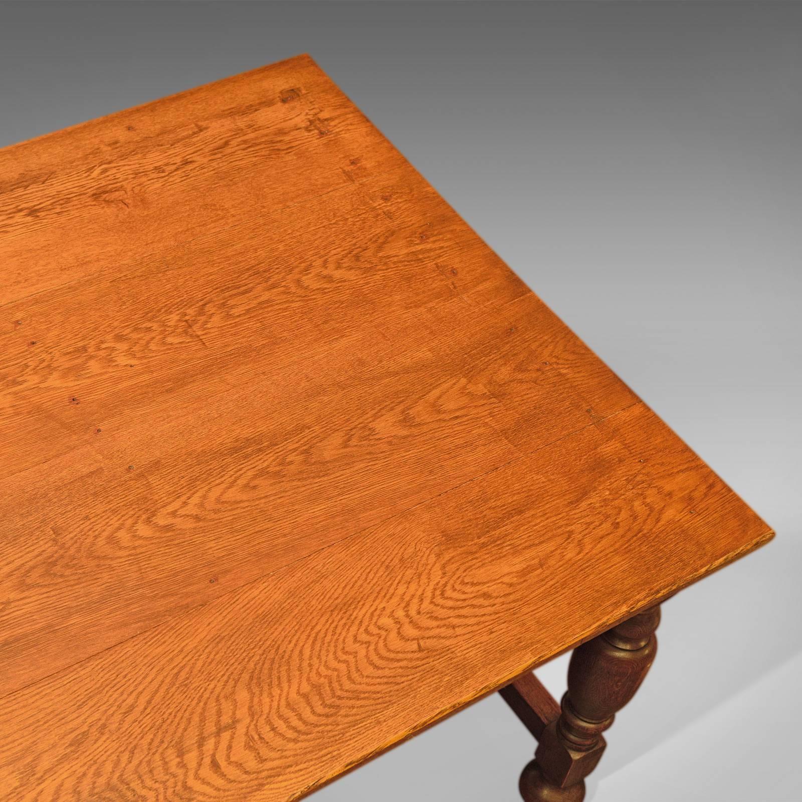 antique oak kitchen table