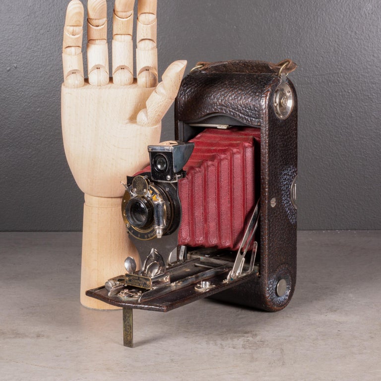 Appareil Photo Ancien Kodak No 3 Folding Pocket Model F - Bon état D'origine