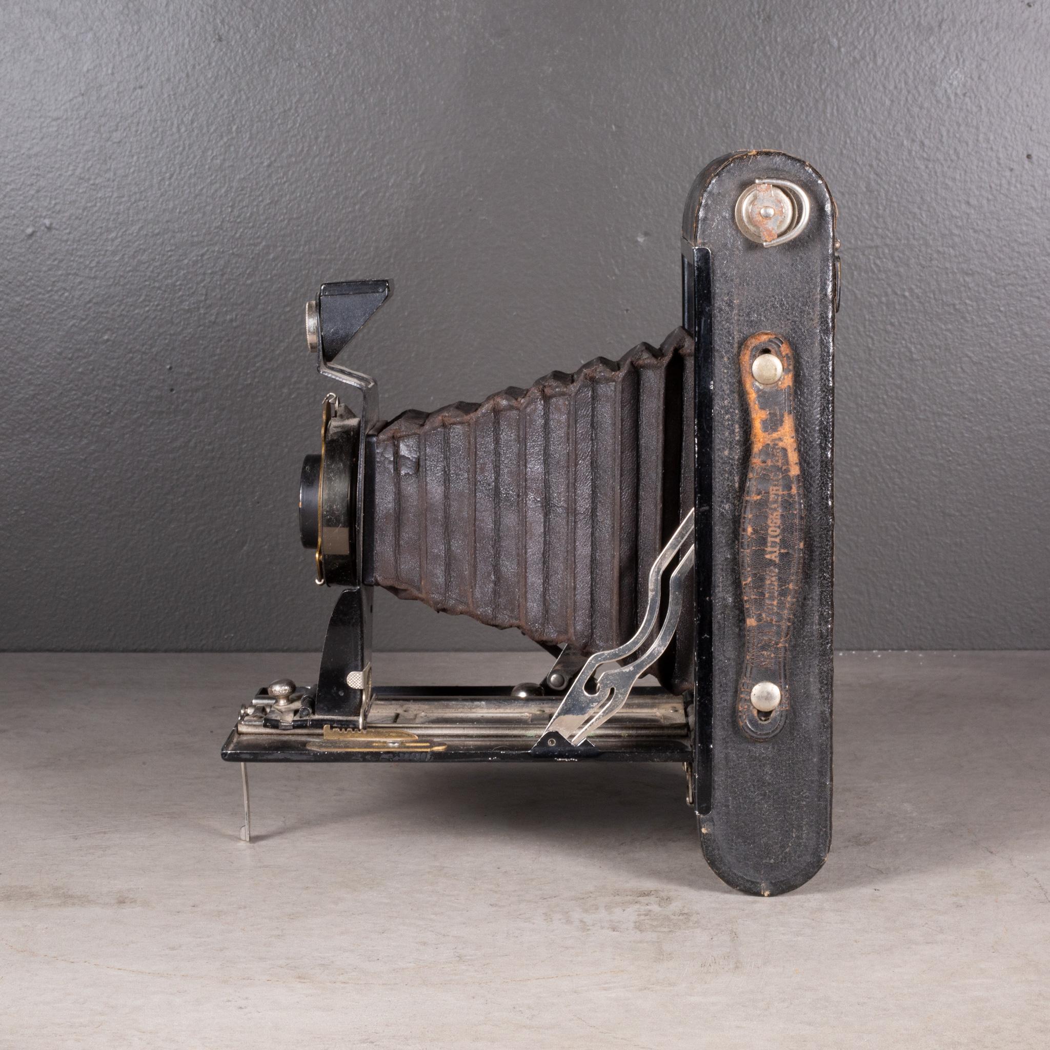 Large Antique Kodak No. 3A Folding Camera c.1910 In Good Condition In San Francisco, CA