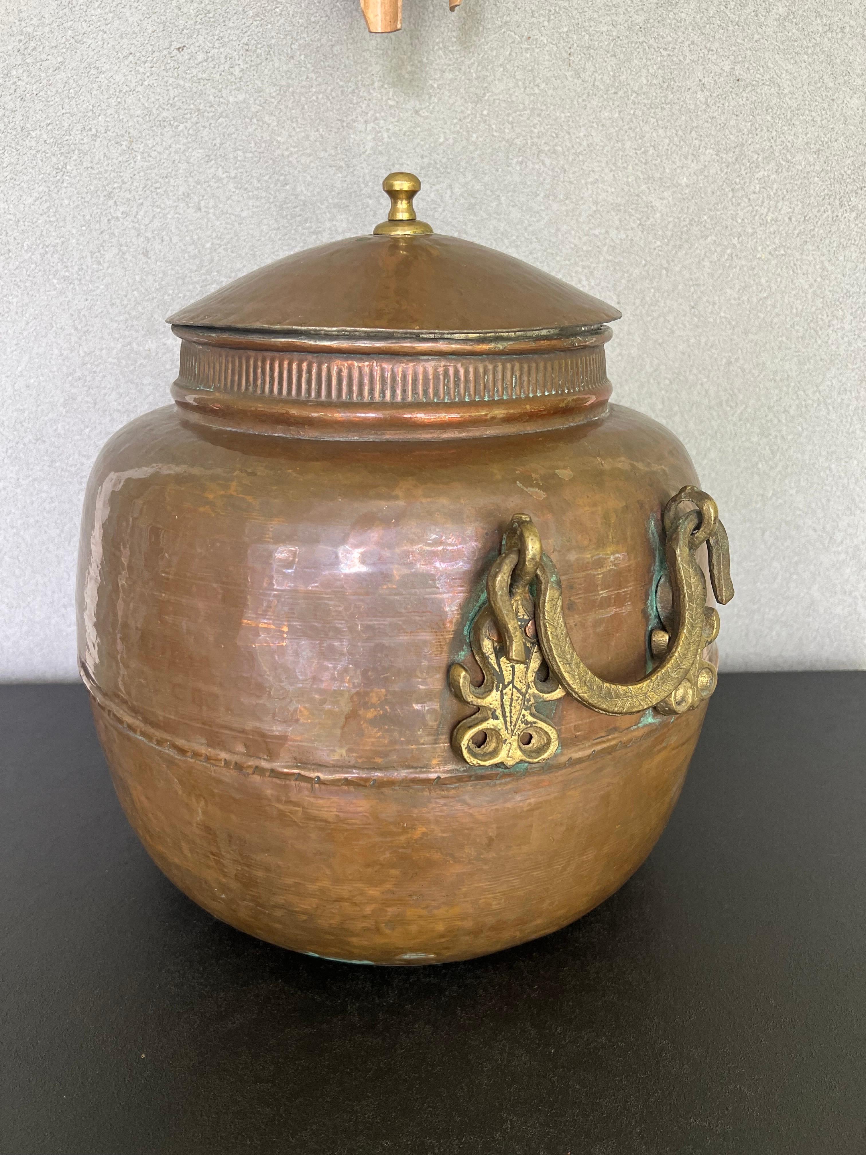 turkey copper pot