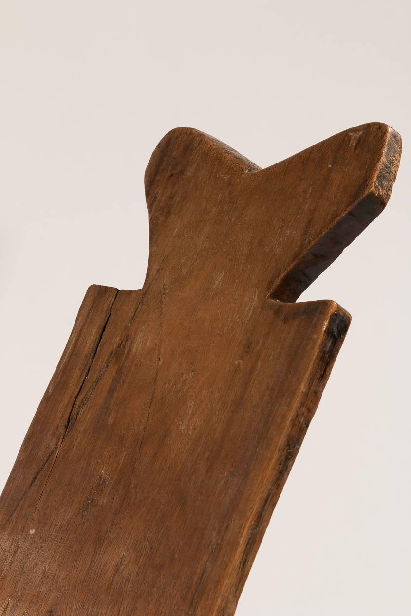20ième siècle Grande chaise Lobi ancienne du Ghana, Afrique de l'Ouest