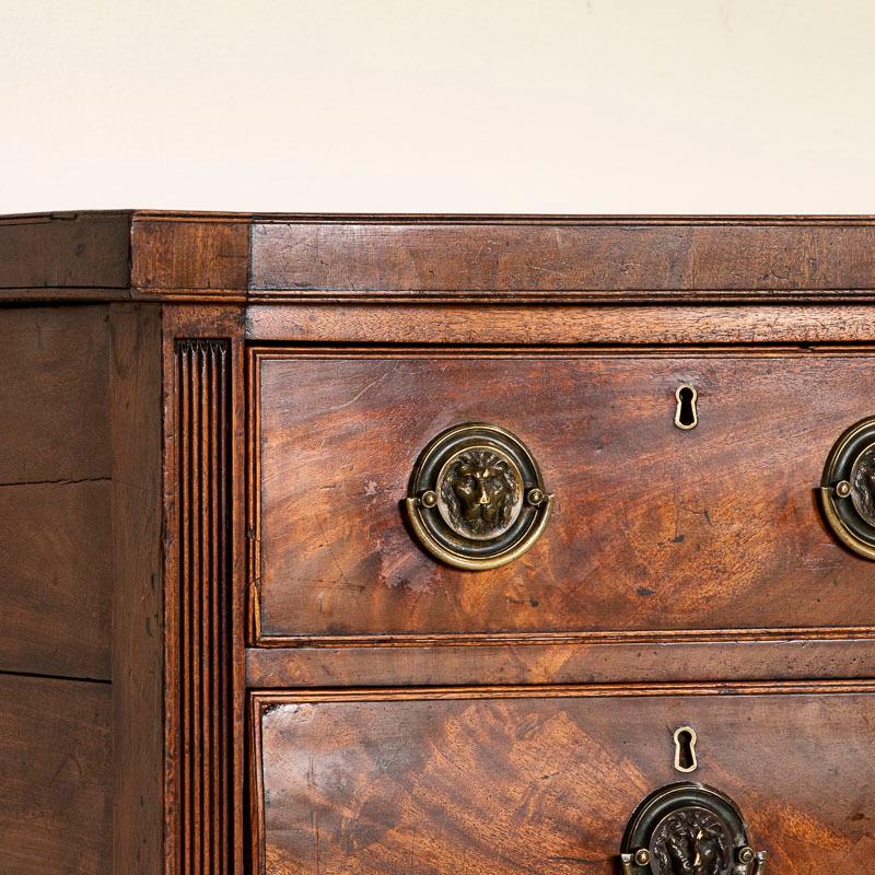 19th Century Large Antique Mahogany Buffet Sideboard from England