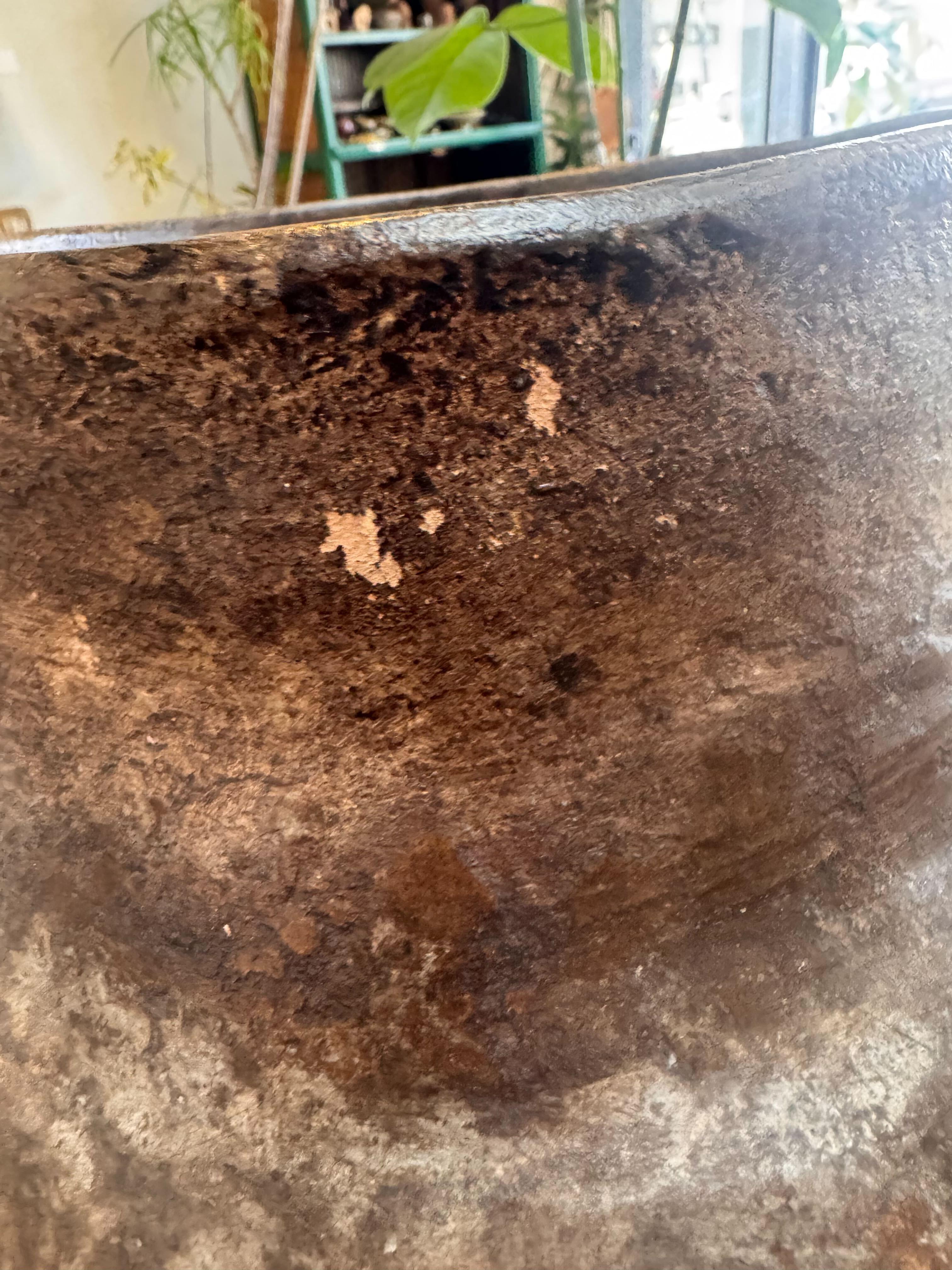 Large Antique Mediterranean Terracotta Storage Jar with Rich Earthen Patina im Angebot 1