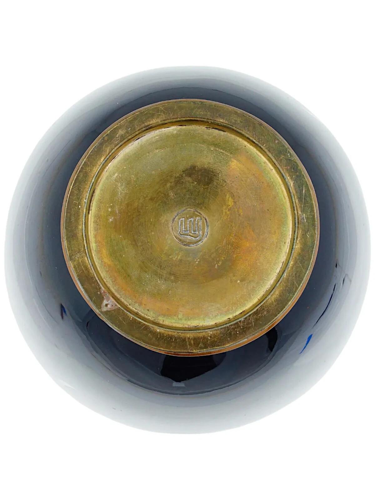 Grandes jarrones japoneses antiguos Meiji de esmalte cloisonné con forma de dragón Firmados en venta 1