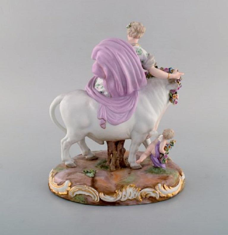 porcelain bull figurine