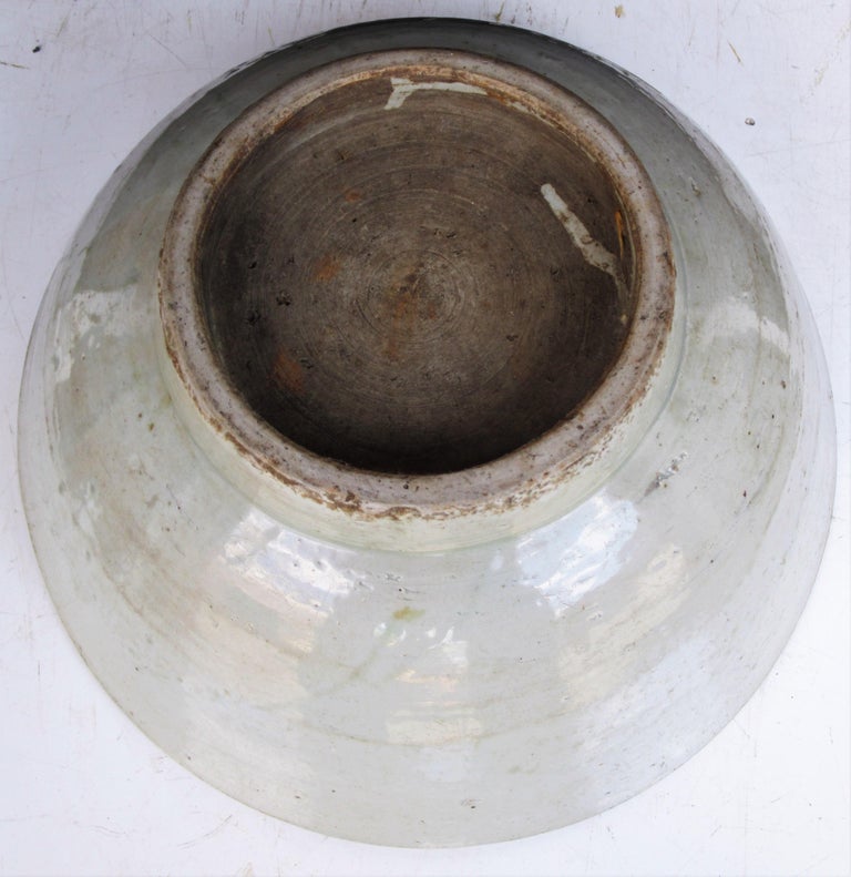 Large Antique Ming Dynasty Bowl with Stand at 1stDibs