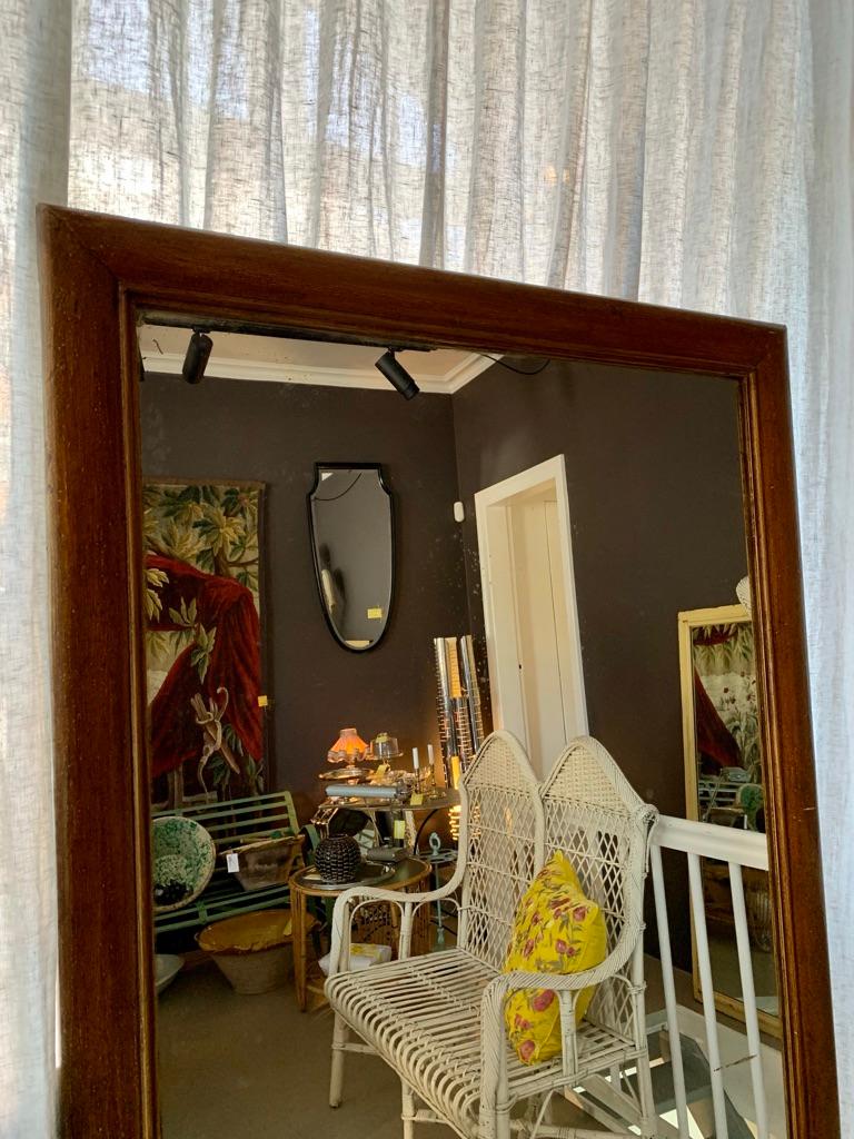 Large Antique Mirror In Good Condition For Sale In Hellerup, DK