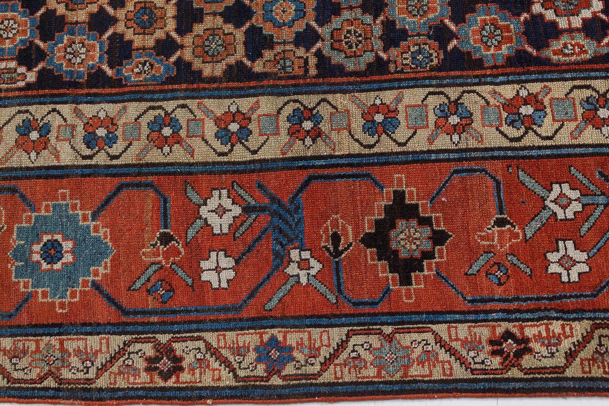 19th Century Large Antique Northwest Persian Rug For Sale