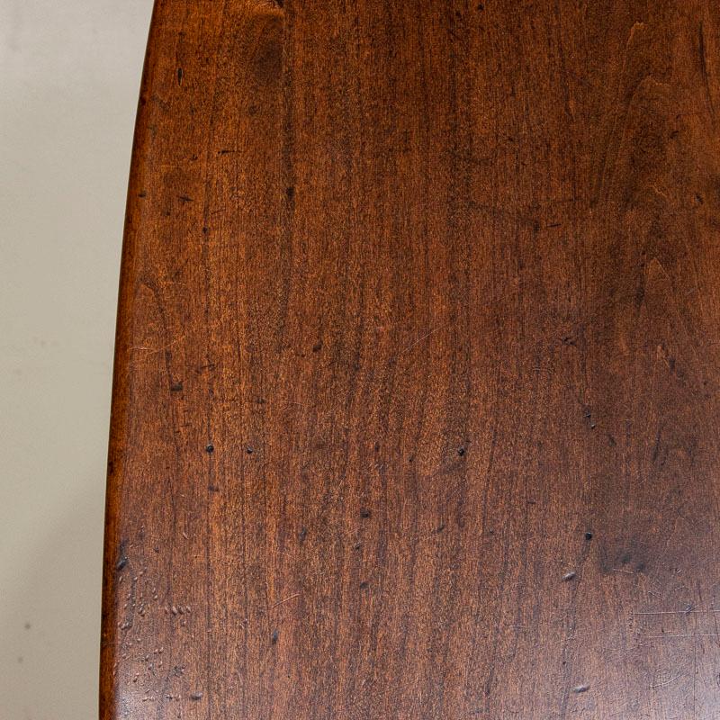 Large Antique Oak English Wake Table Gate Leg Dining Table 6