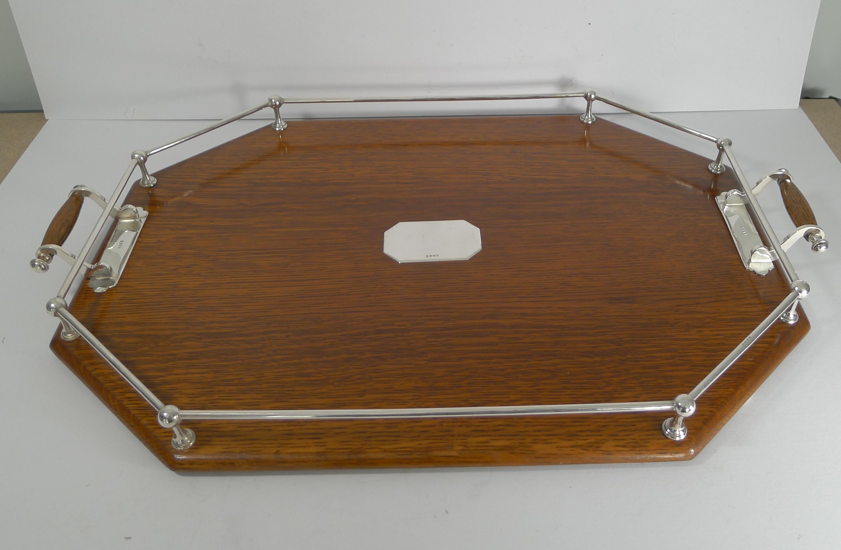 antique drinks tray
