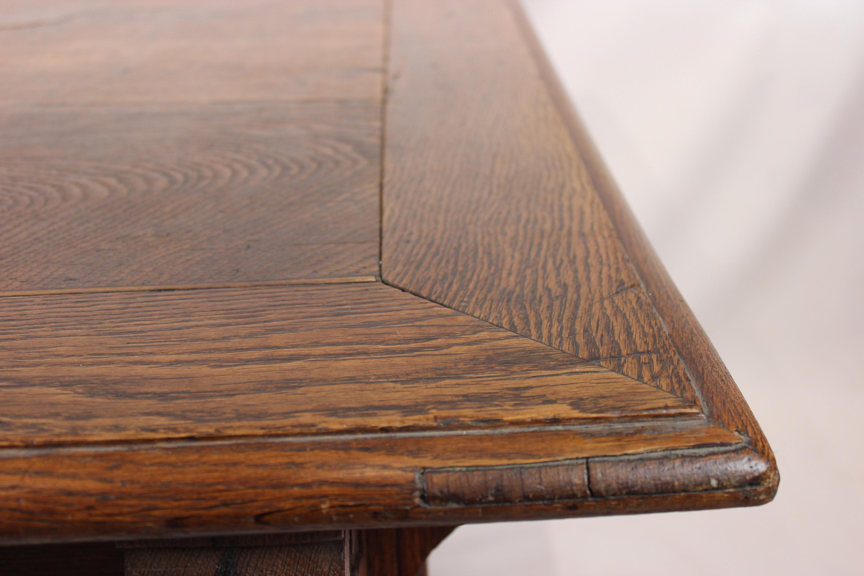 Large Antique Oak Table from the 1860s 2