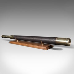 Large Antique Officer of The Watch Telescope, English, Dollond, Victorian, 1890