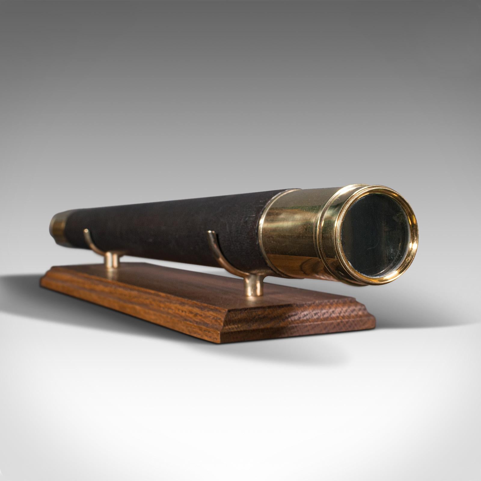 19th Century Large Antique Officer of The Watch Telescope, English, Dollond, Victorian, 1890