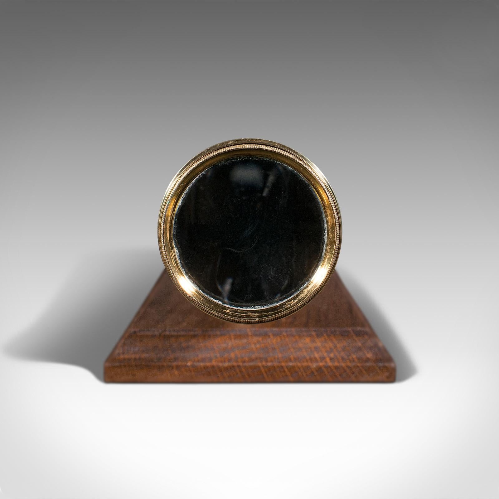 Oak Large Antique Officer of The Watch Telescope, English, Dollond, Victorian, 1890