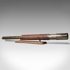 Large Antique Officer of the Watch Telescope, English, Negretti and Zambra, 1880