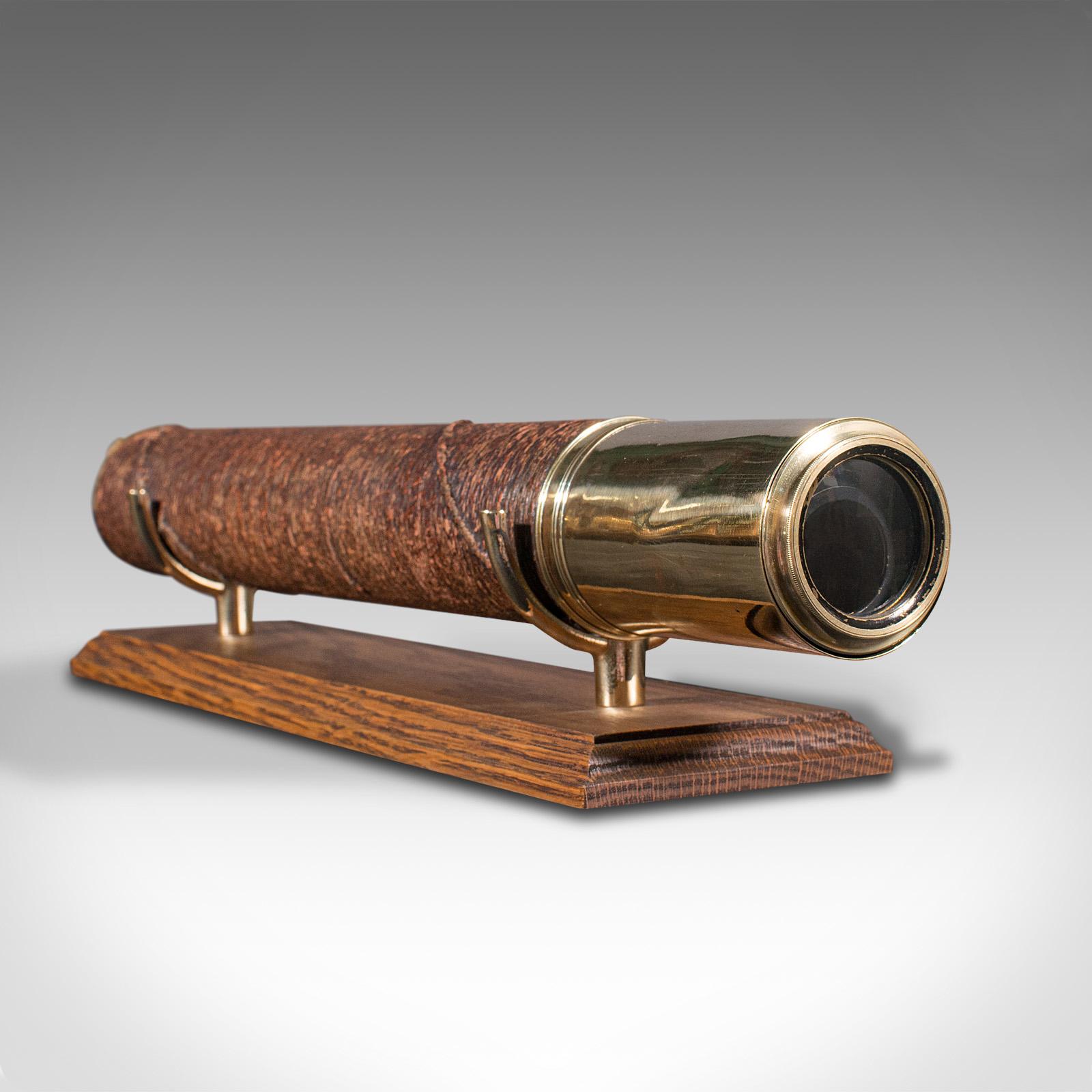 19th Century Large Antique Officer of the Watch Telescope, English, Negretti and Zambra, 1880 For Sale