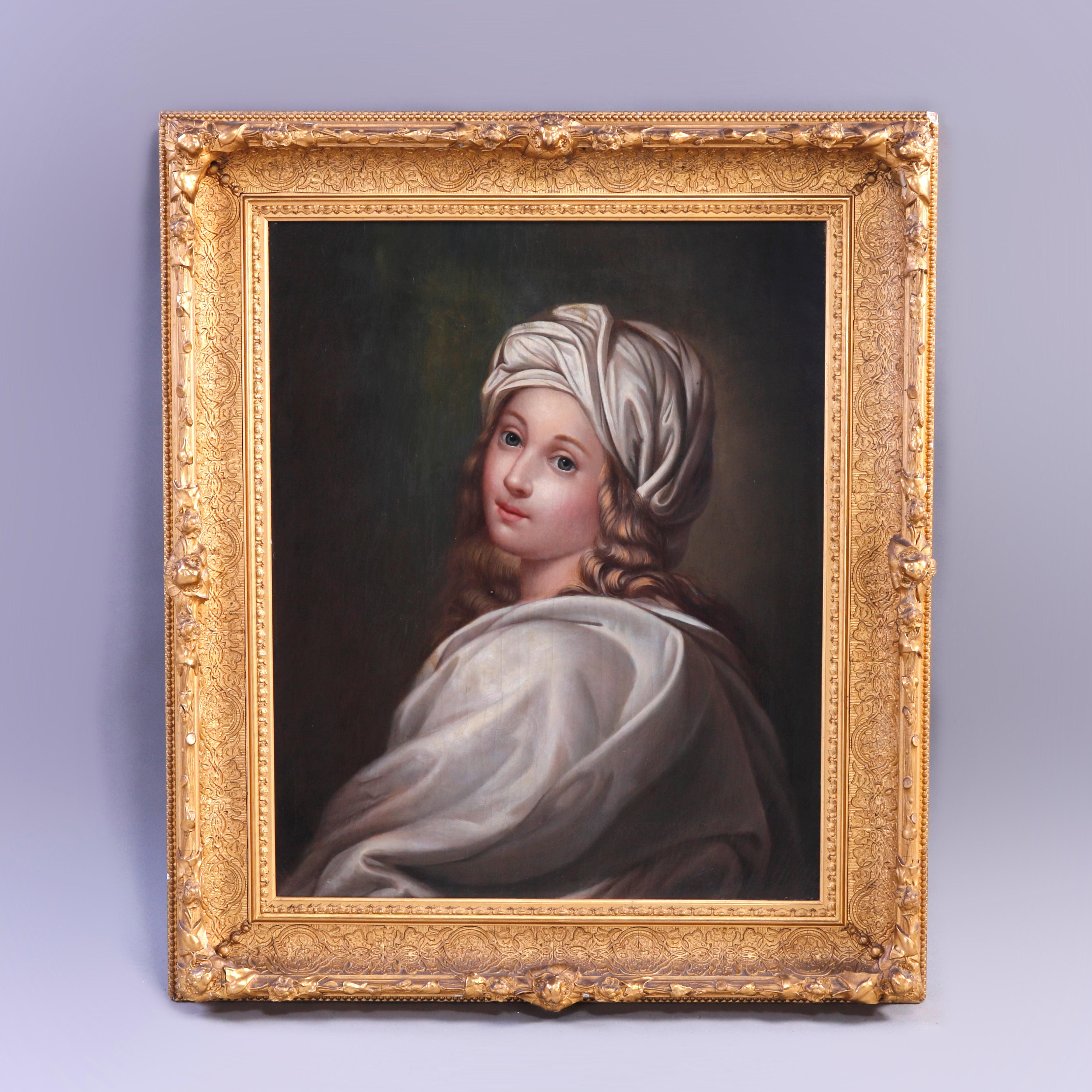 girl with turban painting