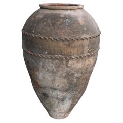 Large Antique Olive Oil Jar