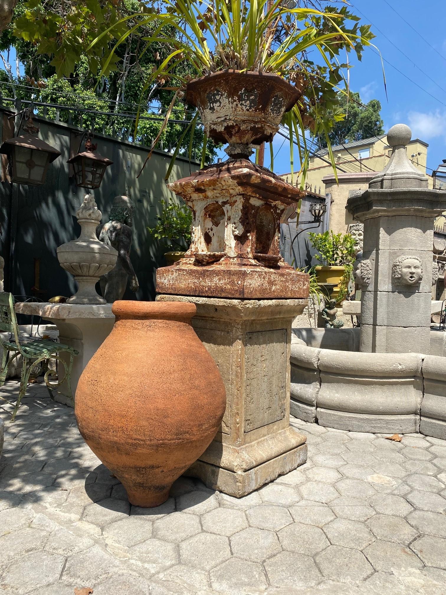 terracotta urn planter