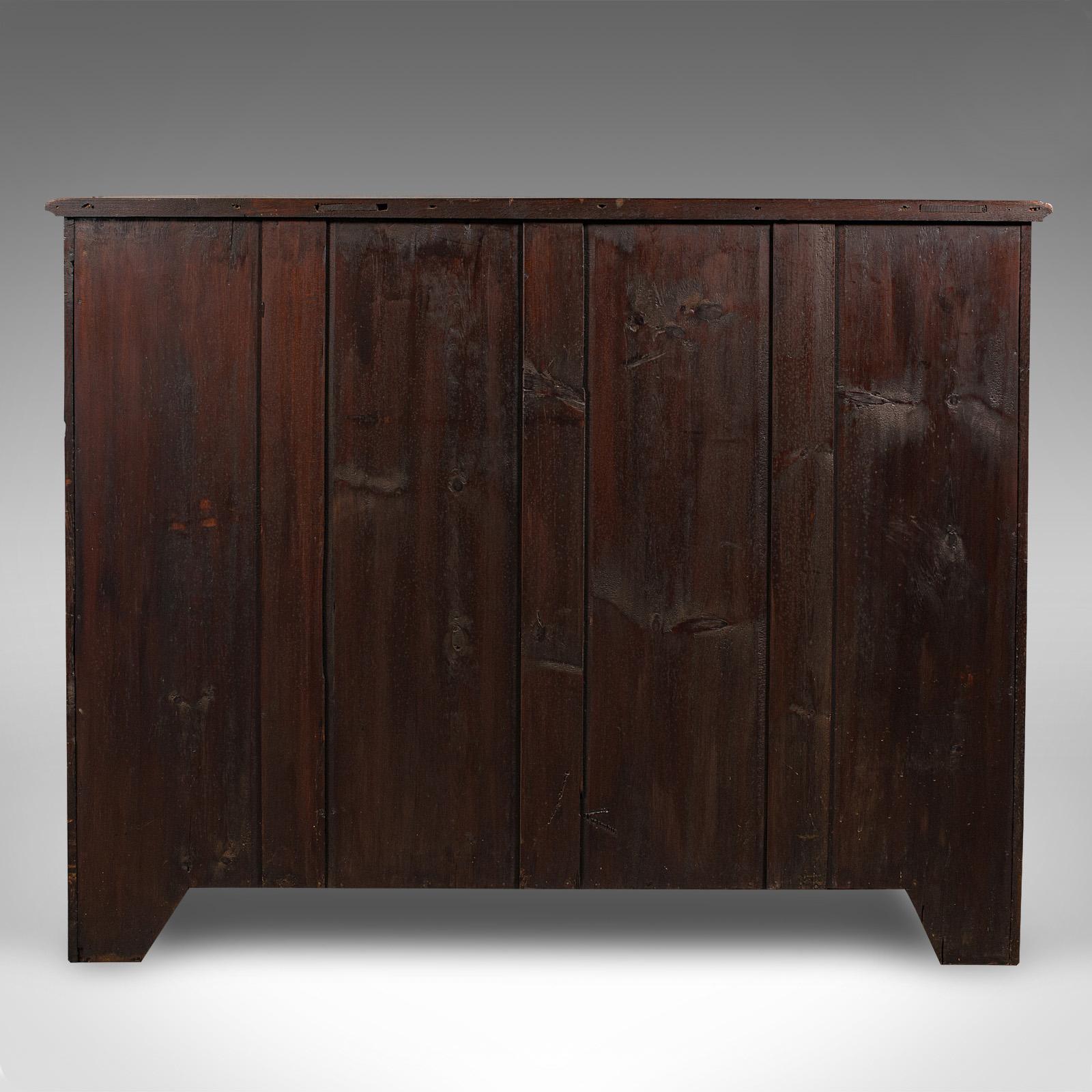 Large Antique Open Bookcase, Scottish Oak, Gothic Revival, Victorian, Circa 1880 In Good Condition For Sale In Hele, Devon, GB