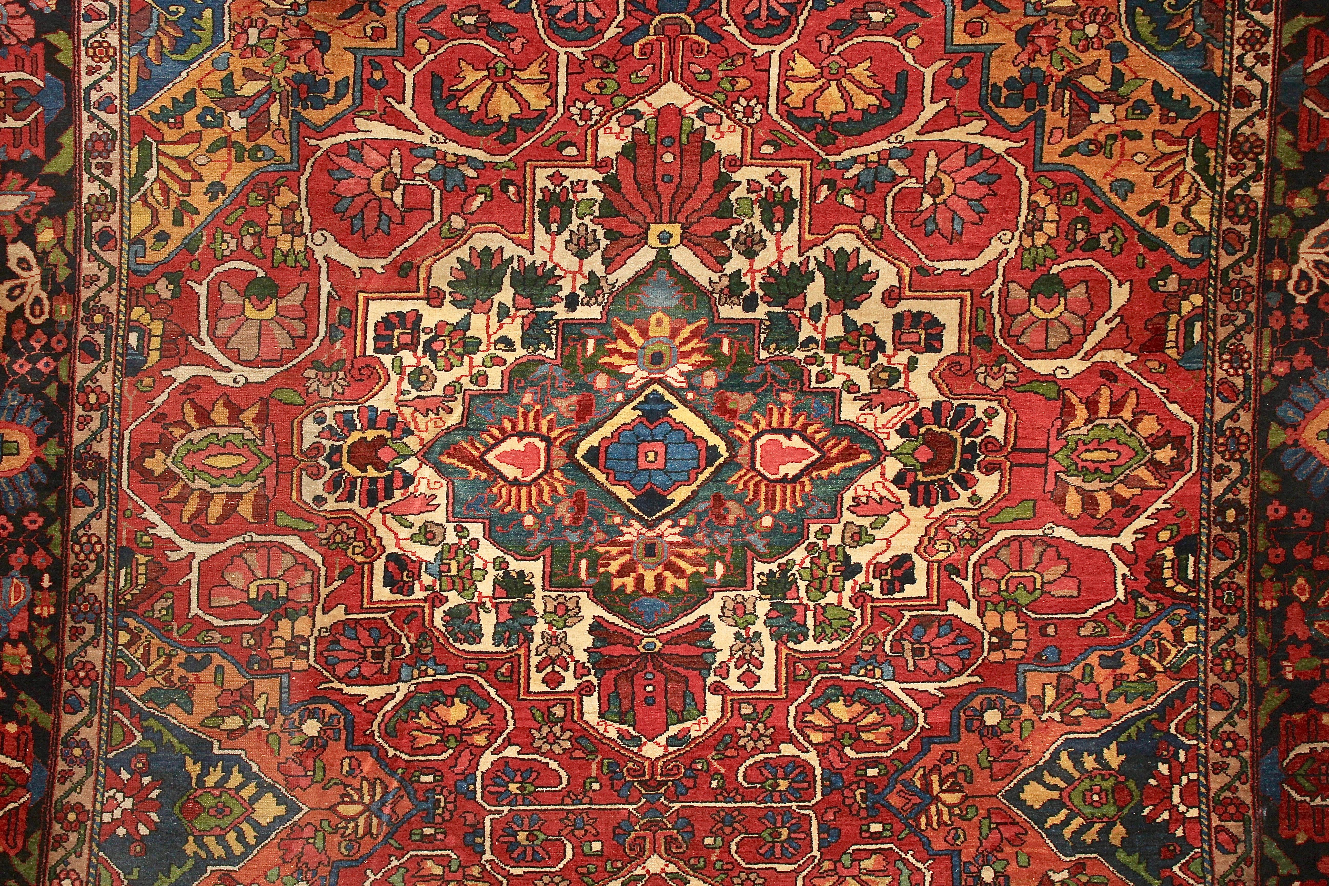 Hand-Knotted Large Antique Orient Rug, Carpet, Hand Knotted For Sale