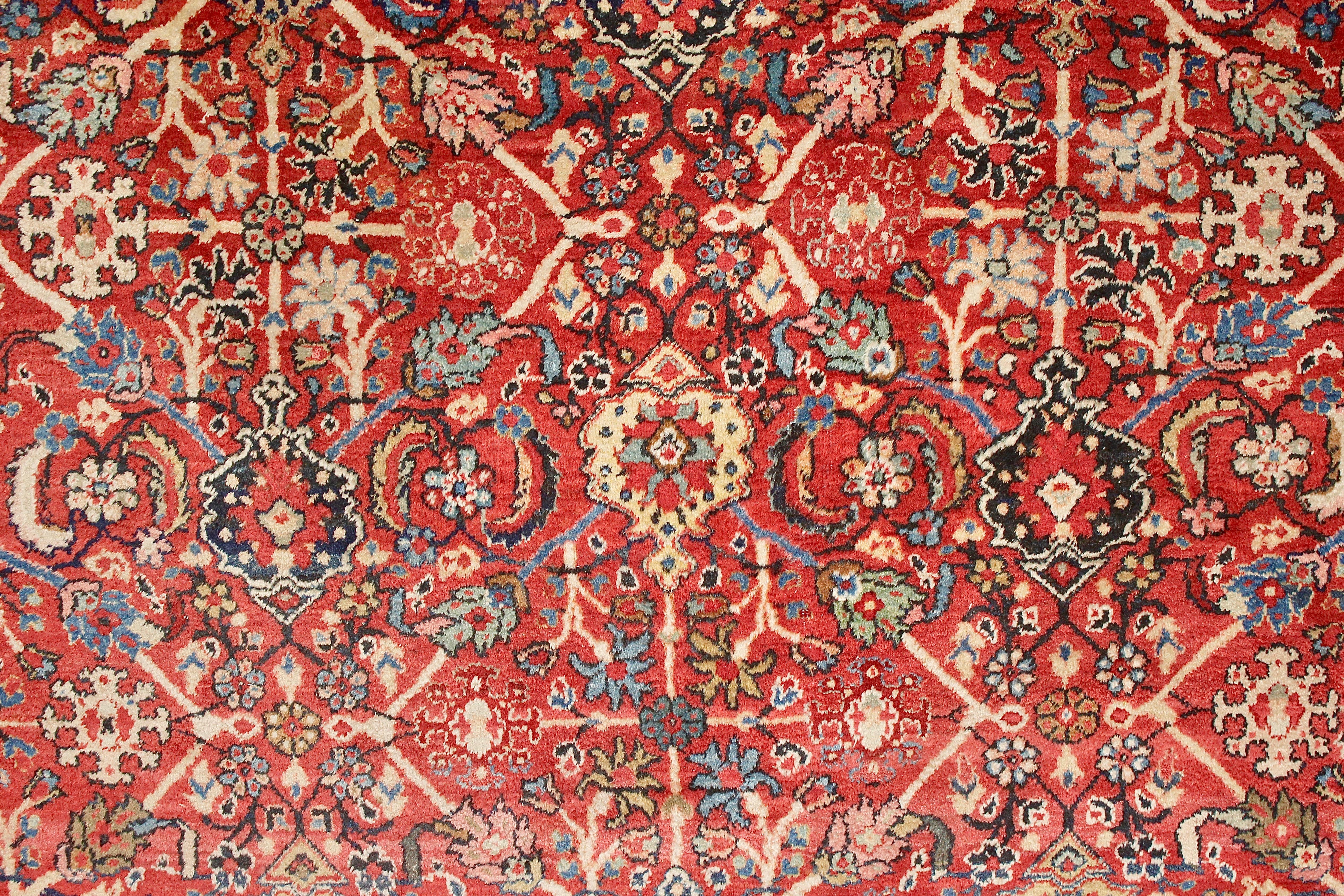 Large Antique Orient Rug, Carpet, Hand Knotted In Fair Condition For Sale In Berlin, DE