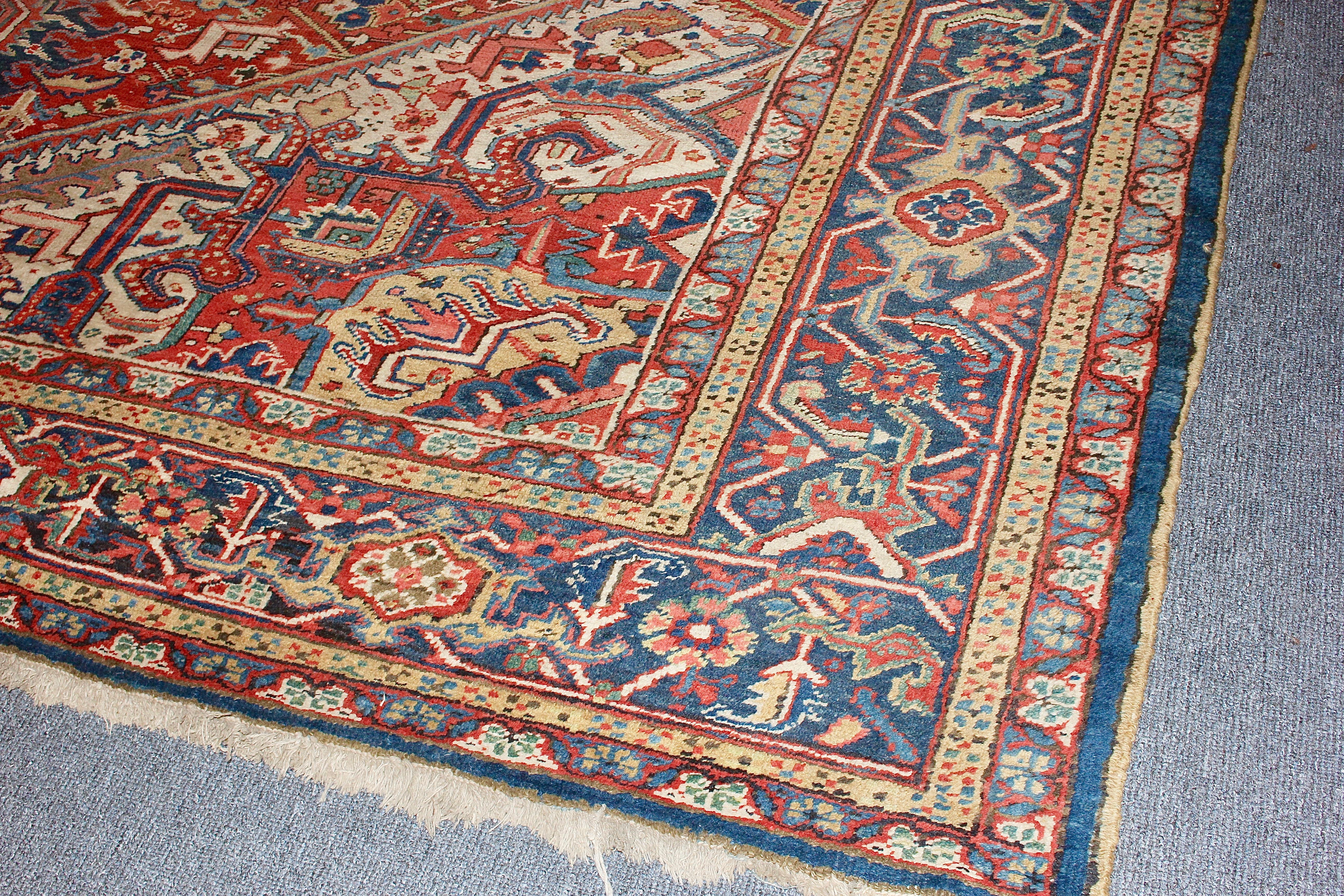 19th Century Large Antique Orient Rug, Carpet, Hand Knotted For Sale