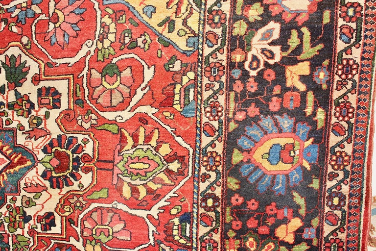 Large Antique Orient Rug, Carpet, Hand Knotted For Sale at 1stDibs