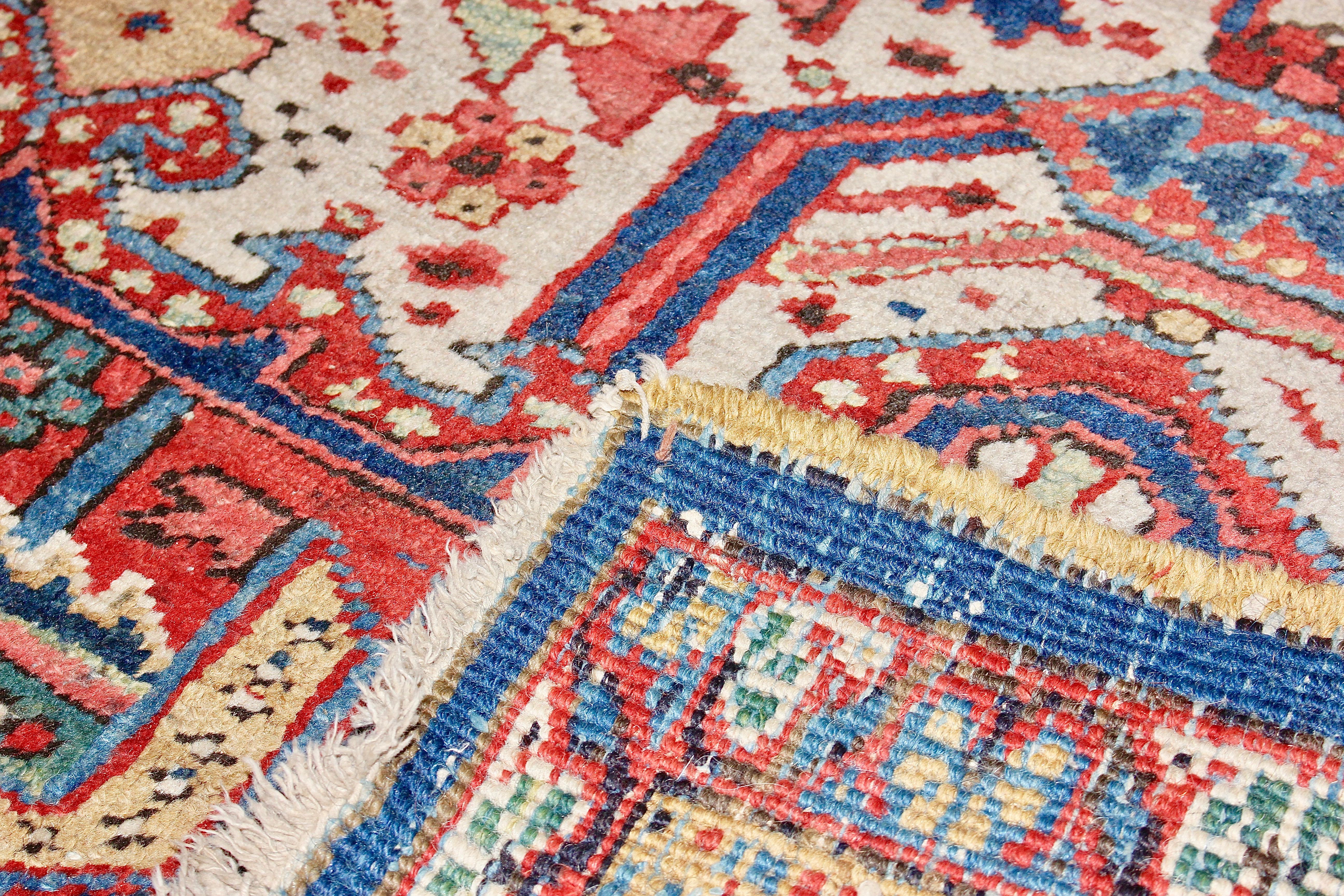 Wool Large Antique Orient Rug, Carpet, Hand Knotted For Sale