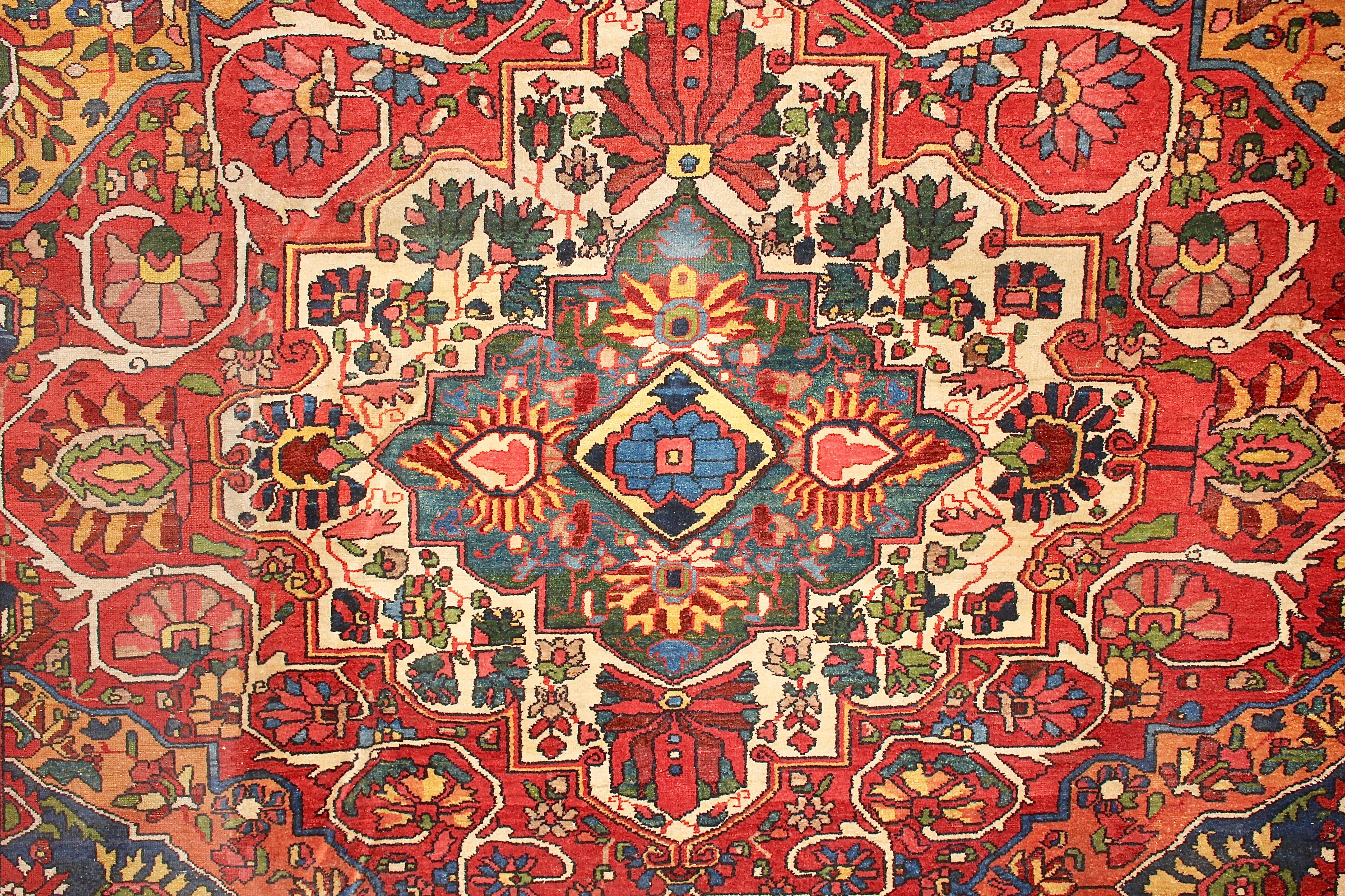 Large Antique Orient Rug, Carpet, Hand Knotted For Sale 2