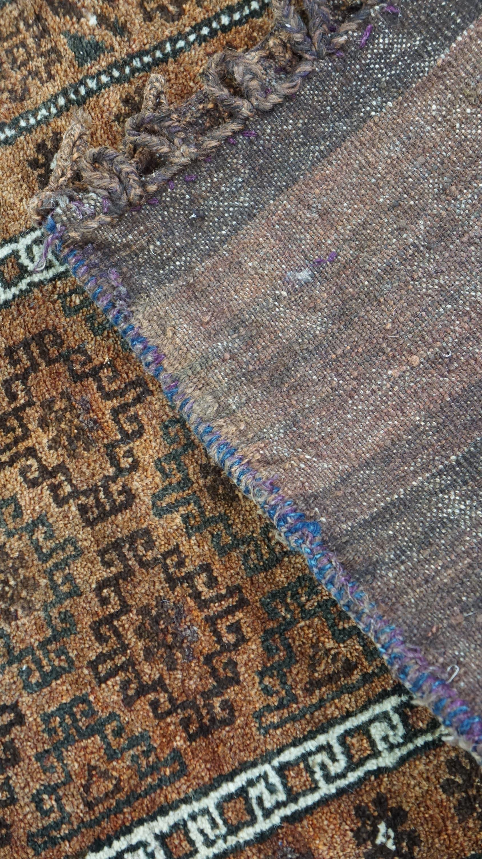 Große antike orientalische Satteltasche/Kameltasche/Teppich 114cmx68 im Angebot 1